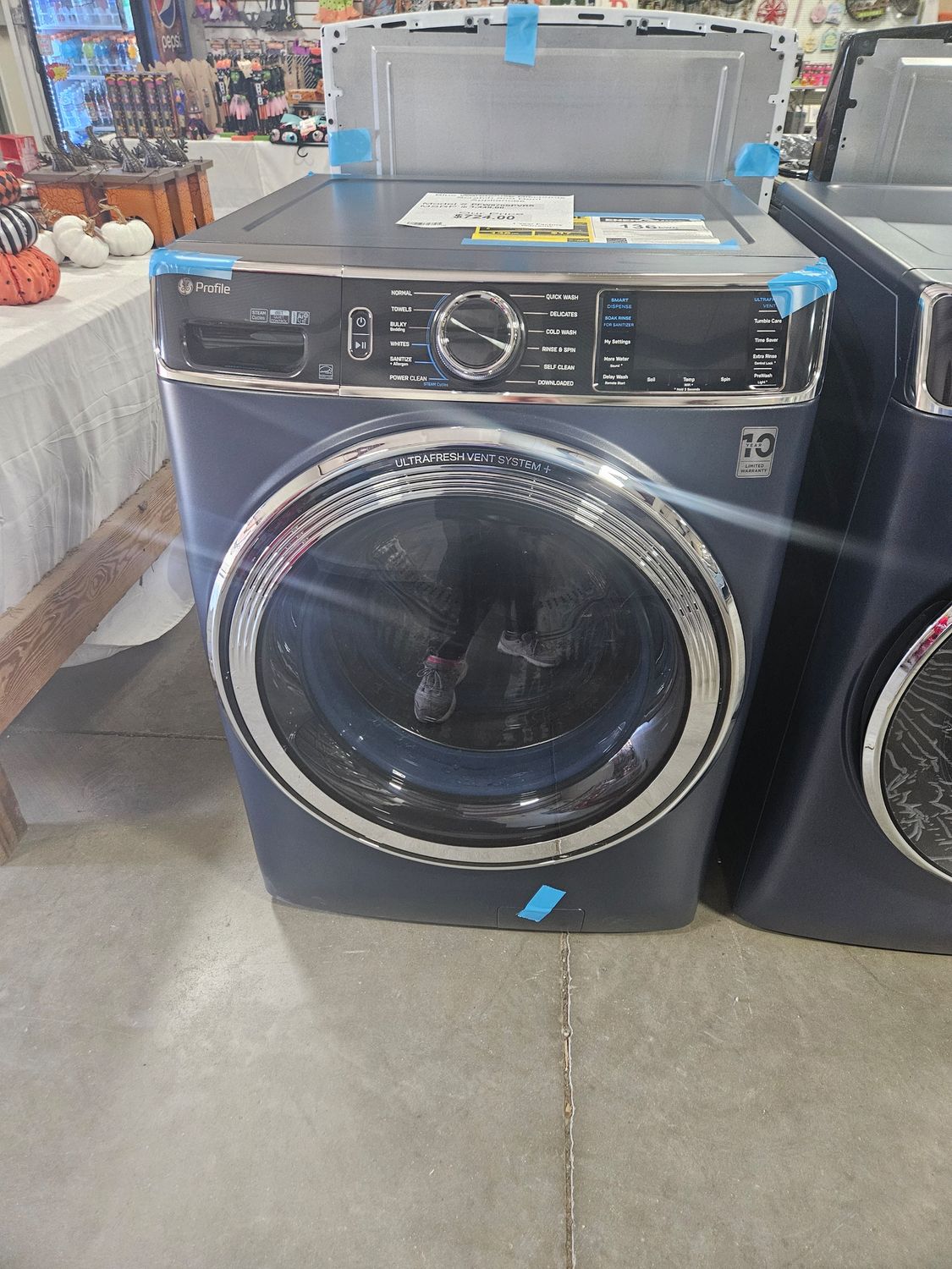 Scratch &amp; Dent GE Profile Frontload Washing Machine PFW870SPVRS