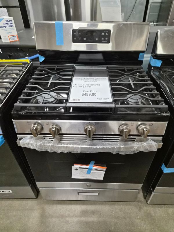 Scratch &amp; Dent GE Gas Range JGBS66REKSS