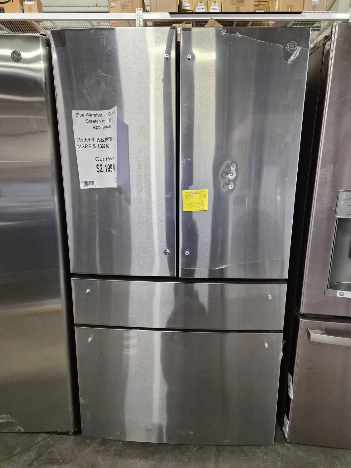 Scratch &amp; Dent GE Profile Refrigerator PJE23BYWFS