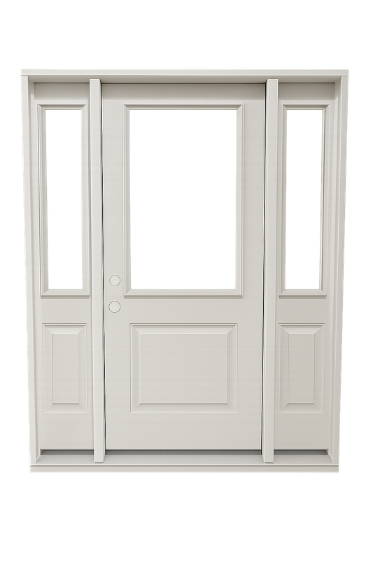 23x36 1 Lite Sidelite Prehung Door RH 36“