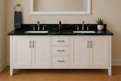 Bathroom Vanities With and Without Tops