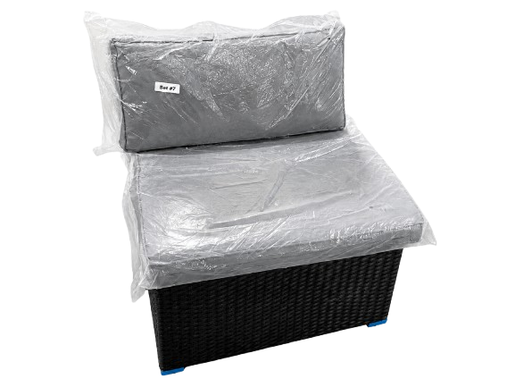 PRK-400-M Parksville Patio Sectional Middle Chair