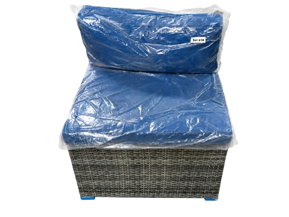 PRK-402-M Parksville Patio Sectional Middle Chair