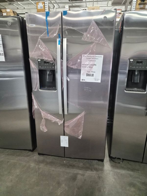 Scratch &amp; Dent GE 25.3 Cu. Ft. Side-By-Side Refrigerator GSS25GYPFS