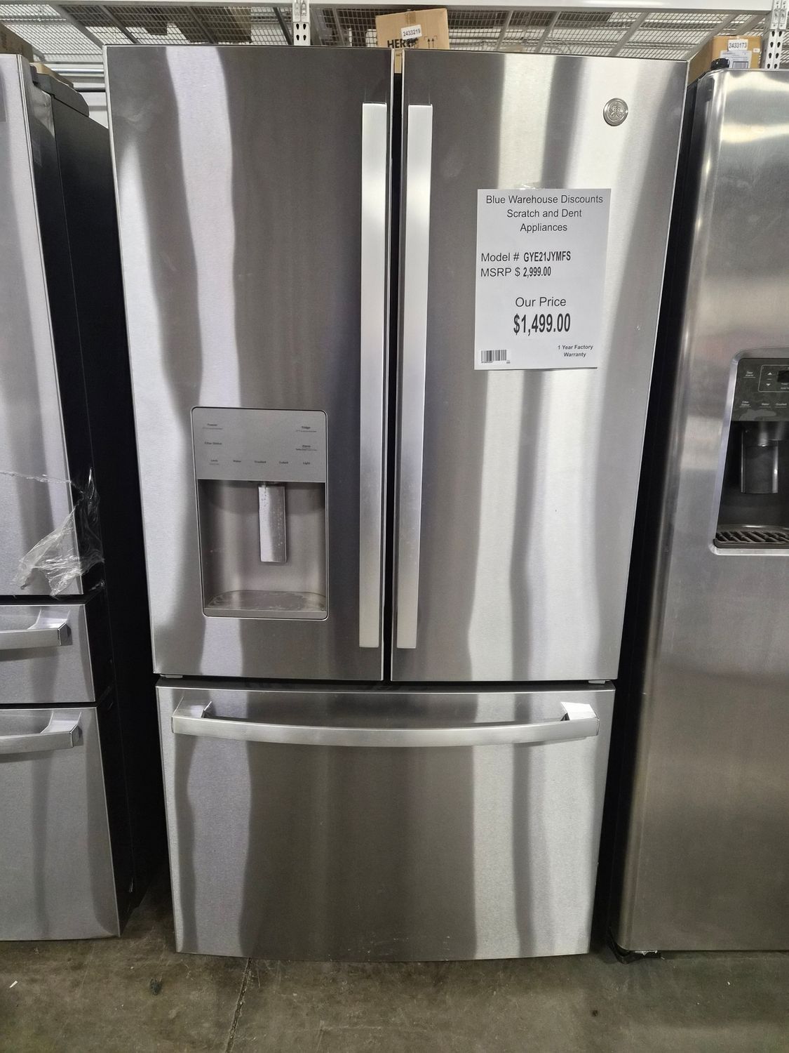 Scratch &amp; Dent GE Refrigerator GYE21JYMFS