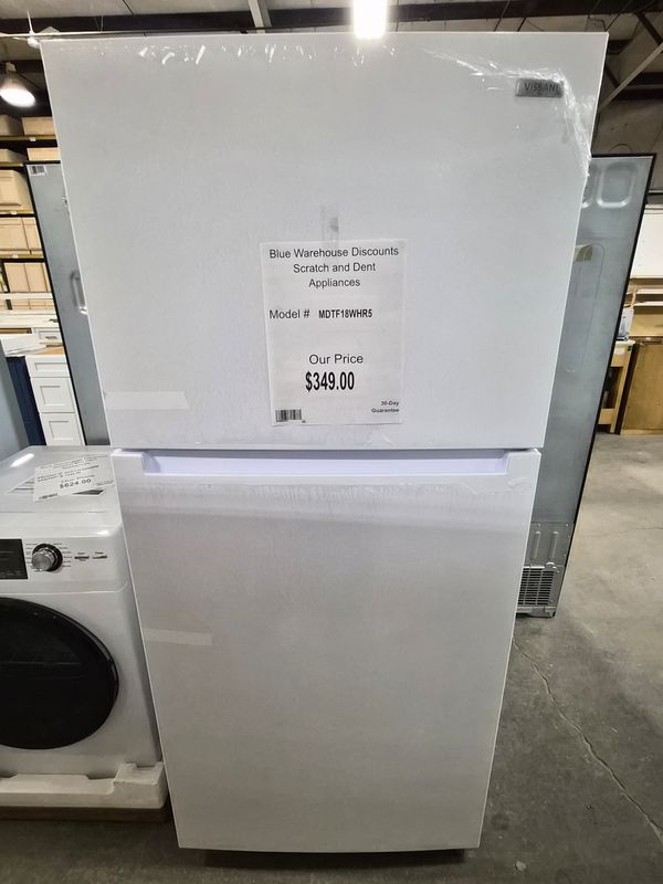 30 Days-Vissani 18.1 cu. ft. Top Freezer Refrigerator MDTF18WHR5