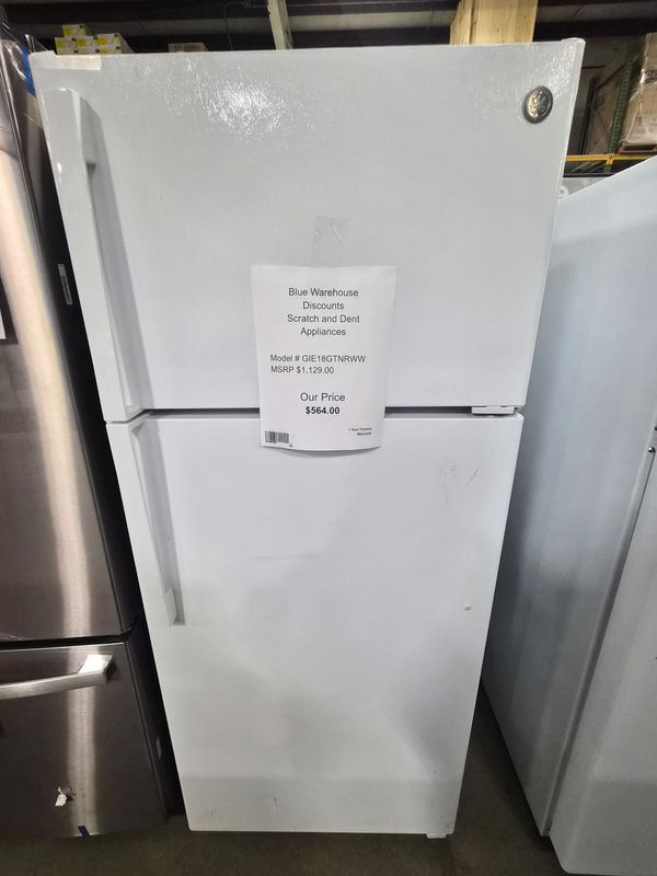 Scratch &amp; Dent GE17.5 Cu. Ft. Refrigerator GIE18GTNRWW