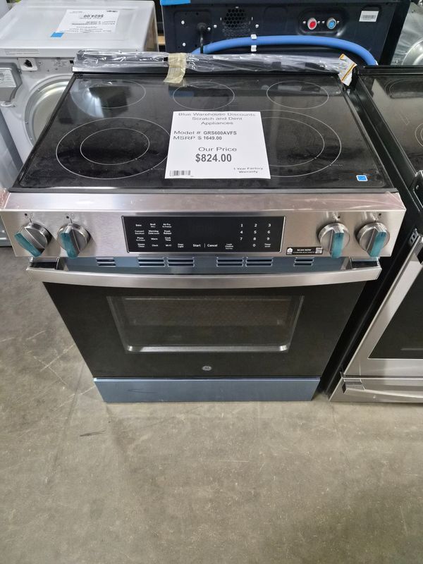 Scratch &amp; Dent GE 30" Electric Convection Range GRS600AVFS