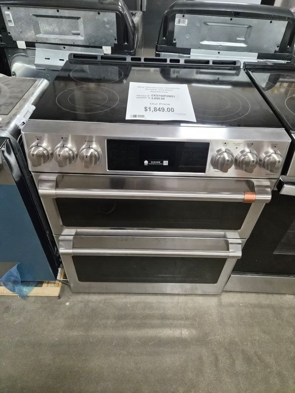 Scratch &amp; Dent Cafe GE Electric Range CES750P2MS1