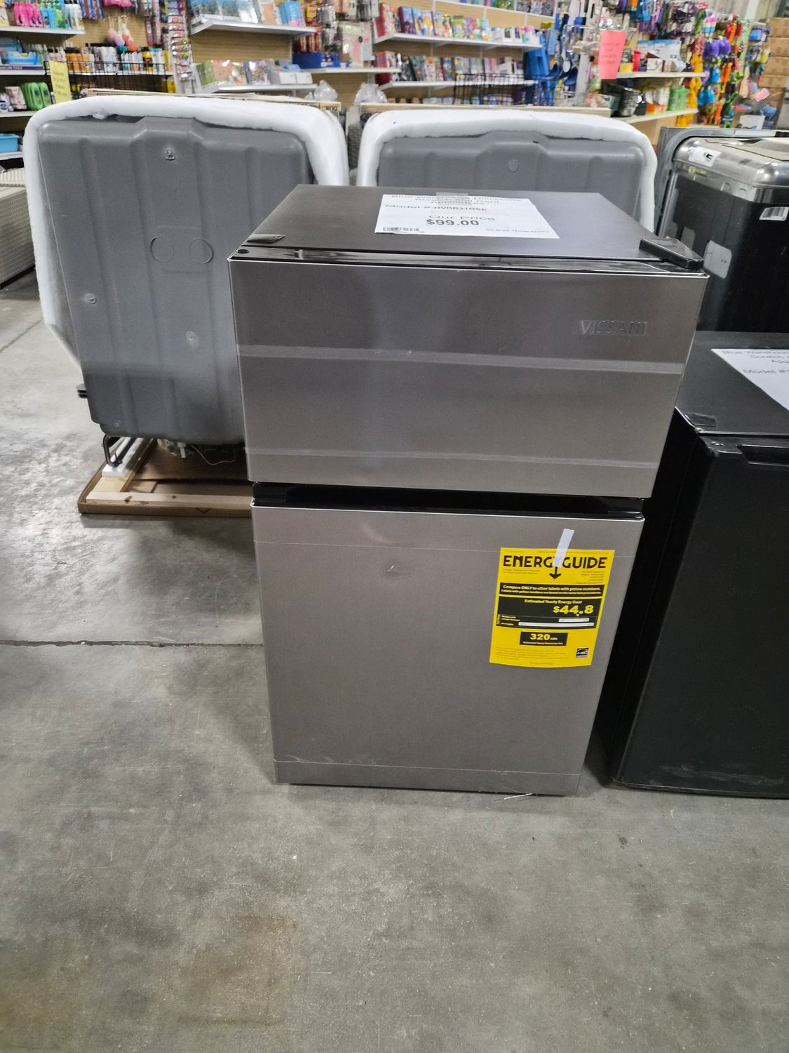 Scratch &amp; Dent HVDR31GSE Mini Refrigerator HVDR31GSE