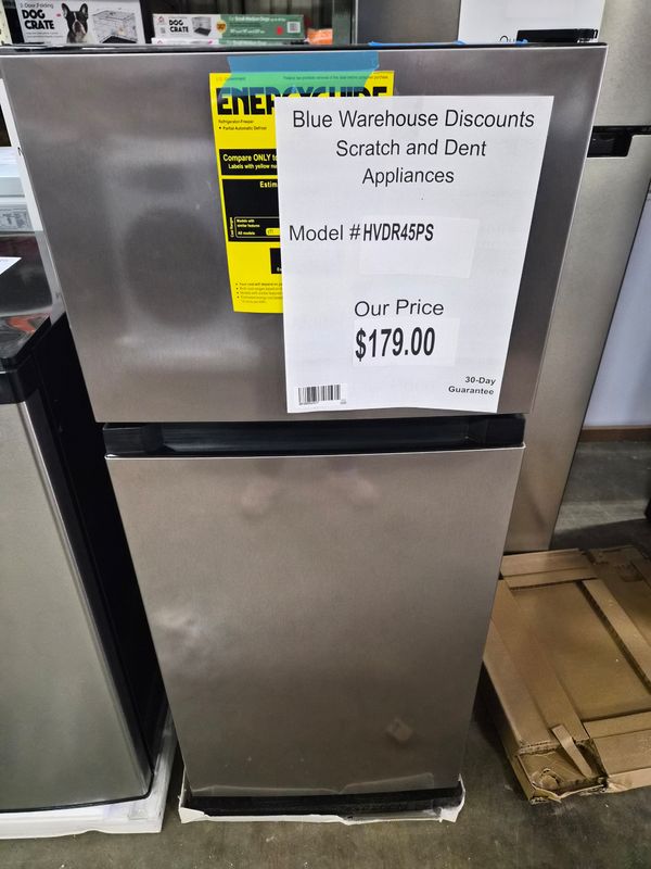 30 Day - Scratch &amp; Dent 2 Door Mini Fridge Vissani HVDR45PS