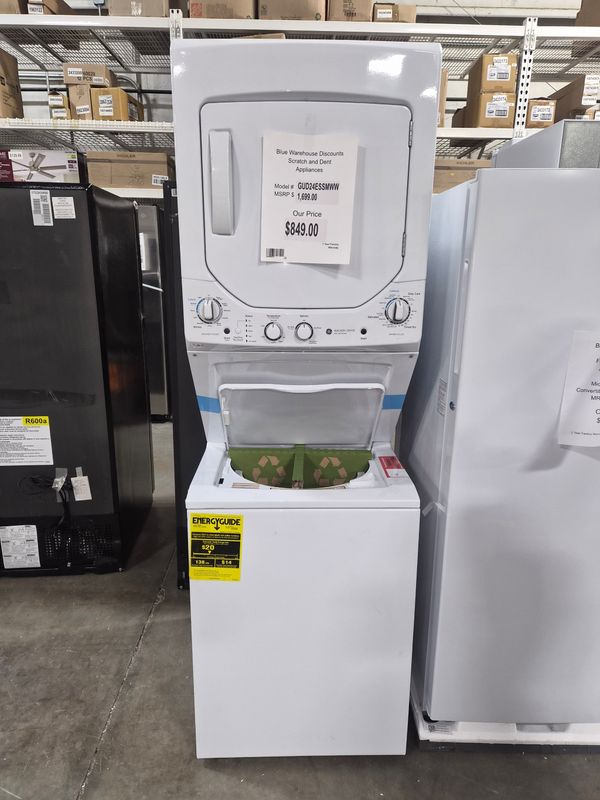 Scratch &amp; Dent GUD24ESSMWW GE Laundry Center