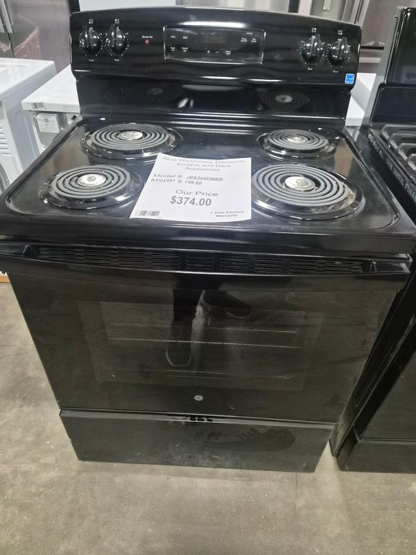 Scratch &amp; Dent GE 5.0 cu. ft. Electric Range JBS360DMBB