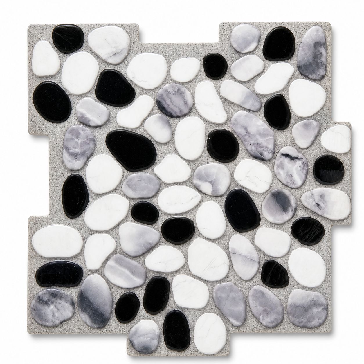 BENNET &amp; BELL CLASSIC PEBBLE Peel and Stick Backsplash Tile Pack of 10