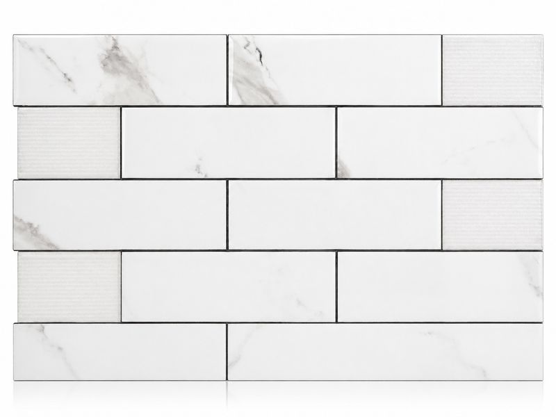 Timeless Subway Peel and Stick Backsplash Tile
