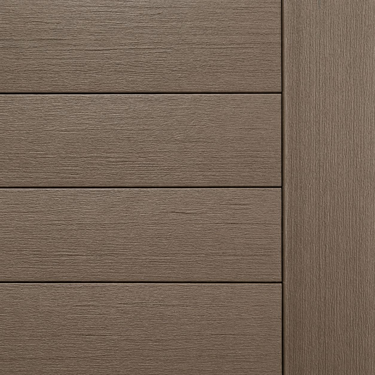 12FT Brown Composite Decking Grooved #872