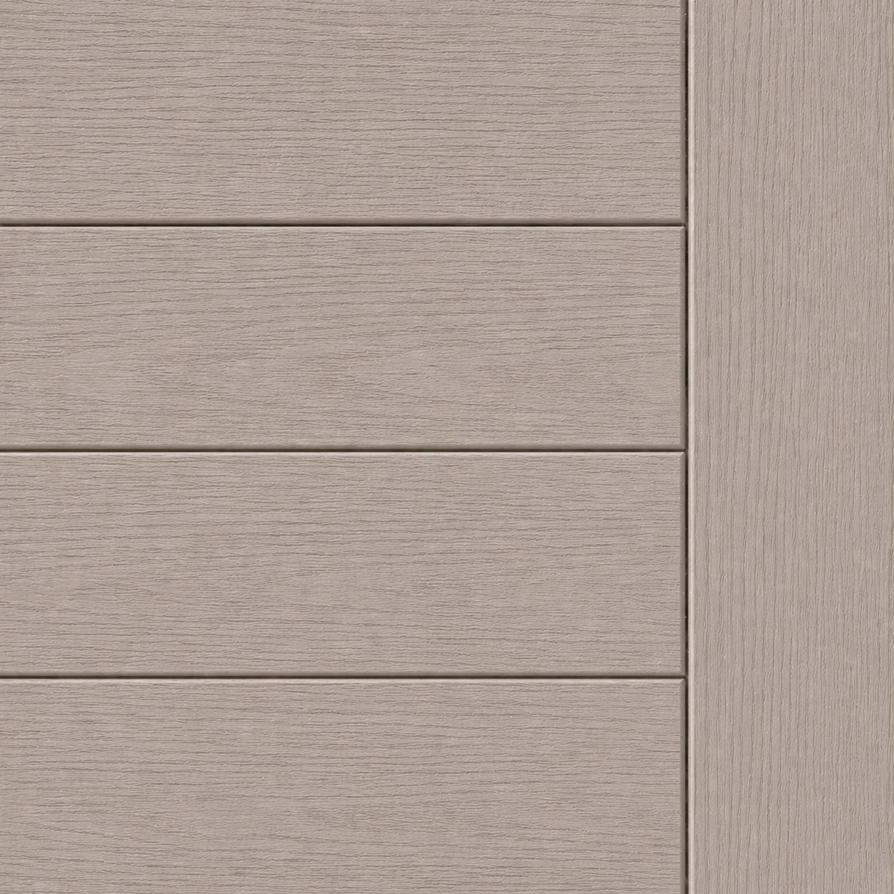 Light Brown 20Ft Composite Decking Full Profile Solid Edge  #154
