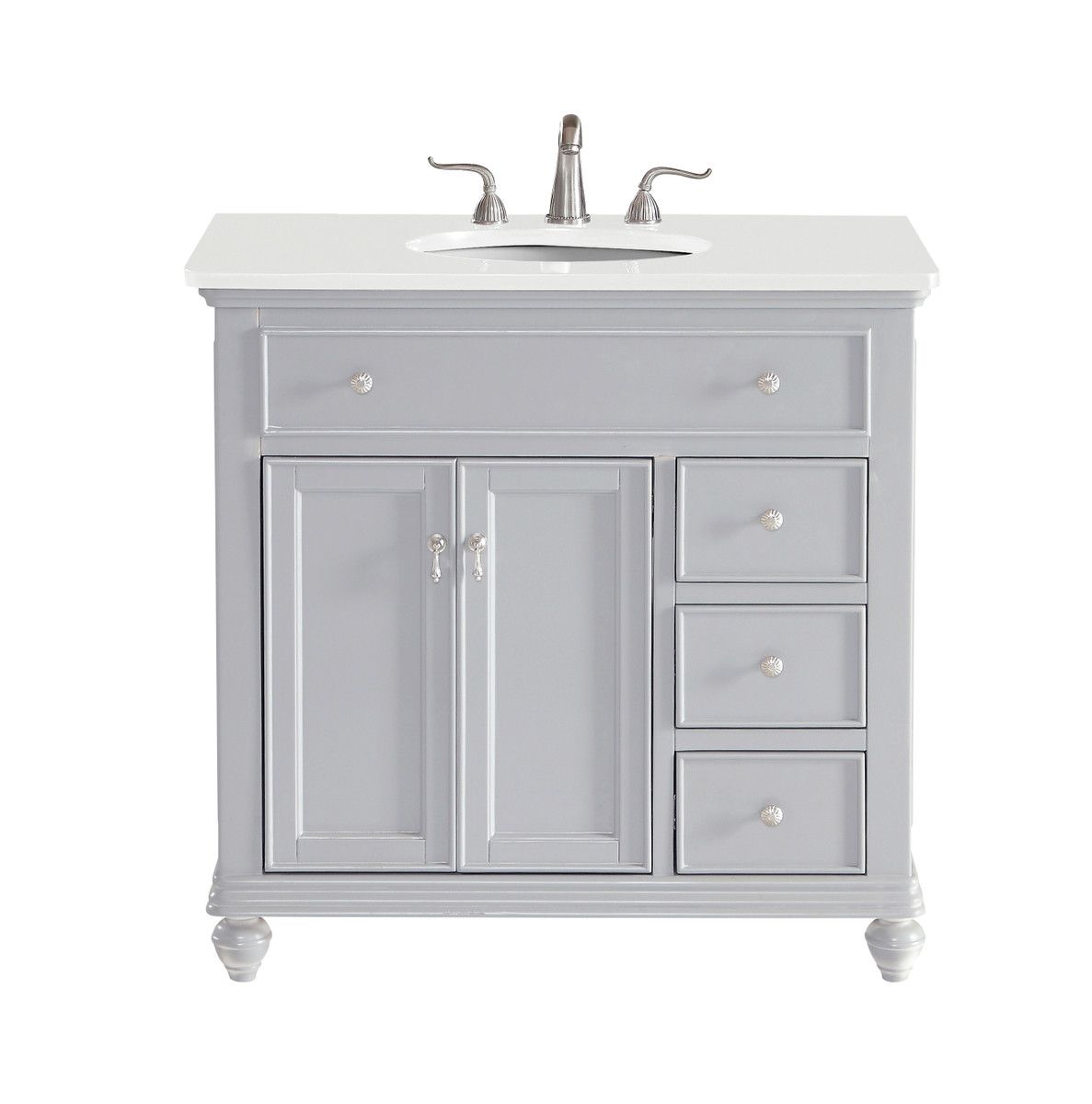 Bathroom Vanity 36“ VF12336GR-VW