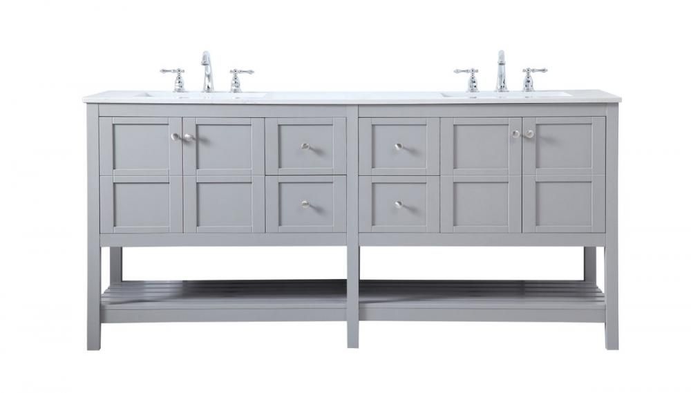 Bathroom Vanity 72“ VF16472DGR