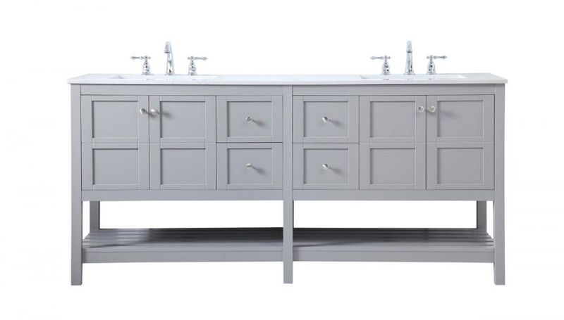 Bathroom Vanity 72“ VF16472DGR