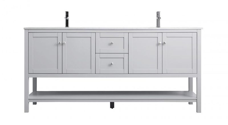 Bathroom Vanity 72“ VF22272DGR