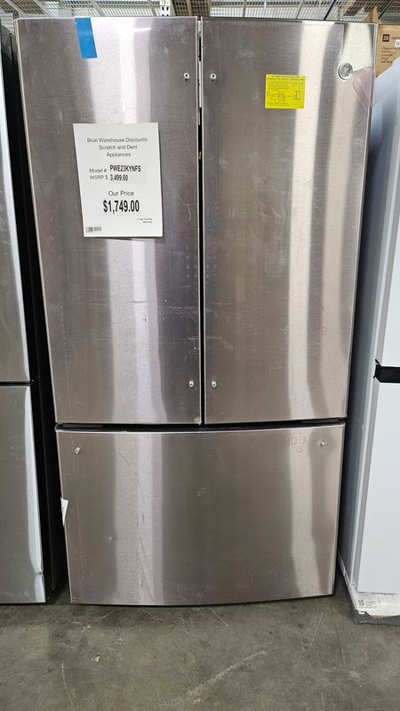 Scratch &amp; Dent GE French-Door Refrigerator PWE23KYNFS