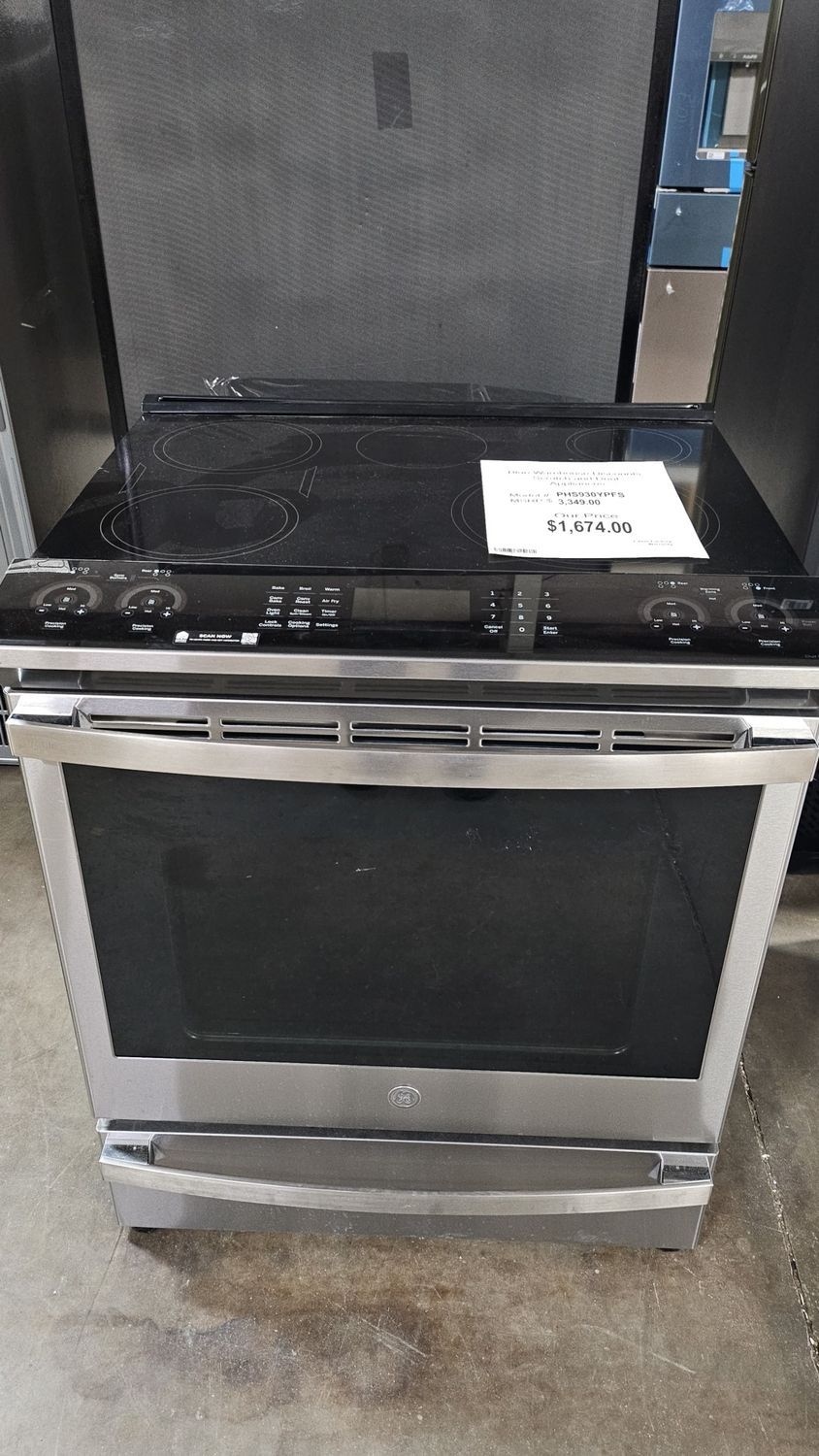 Scratch &amp; Dent GE Range PHS930YPFS