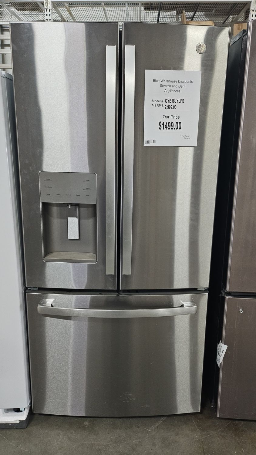 Scratch &amp; Dent GE Refrigerator GYE18JYLFS