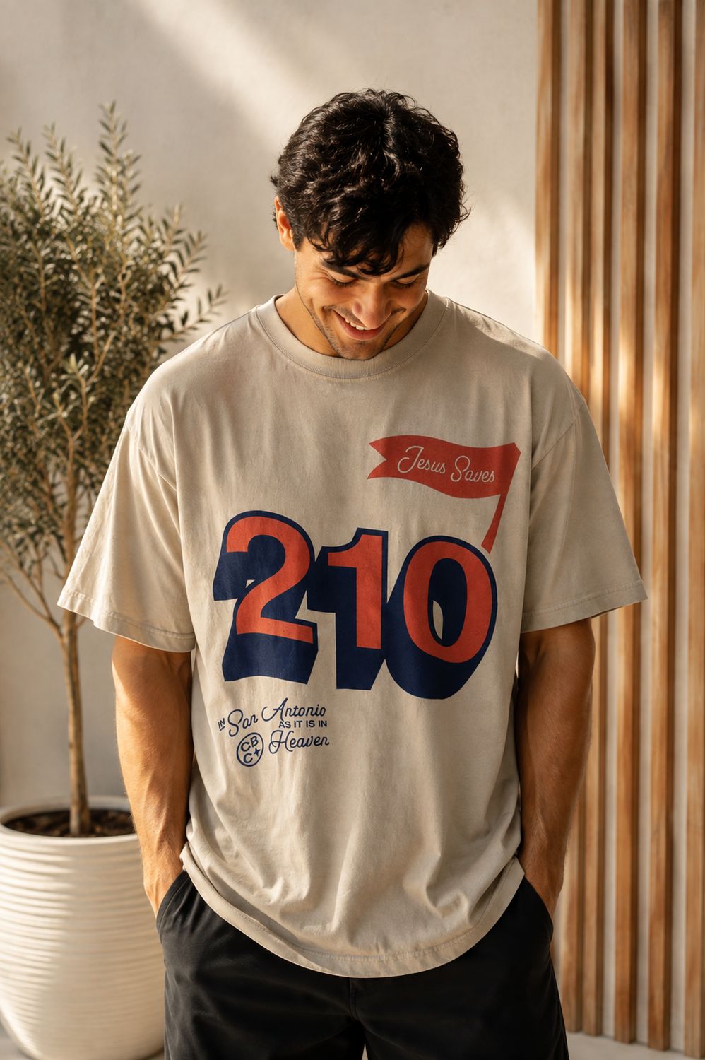 210 JESUS SAVES TEE