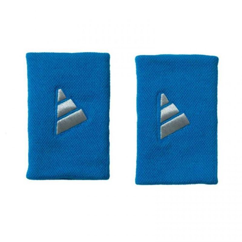 Muñequeras ADIDAS Largas Azul/Gris X2