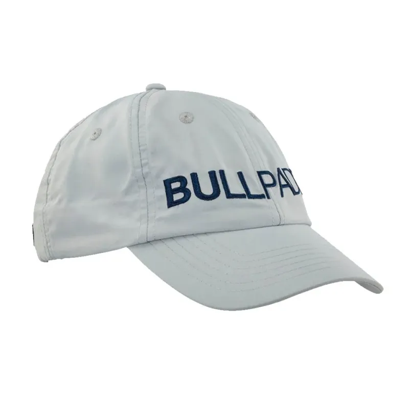 Gorra BULLPADEL Gris/Azul Bordada