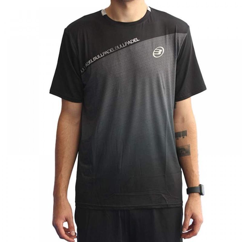 Camiseta Bullpadel Summit Negro Talla S