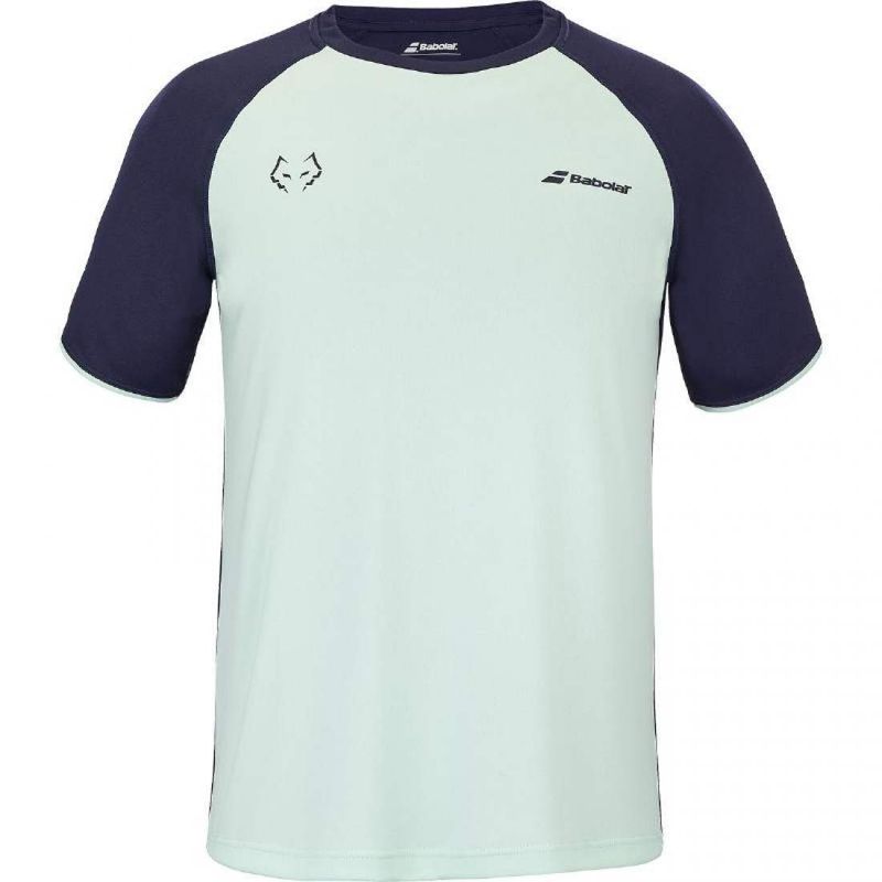 Camiseta Babolat Juan Lebron Verde Azul Talla S