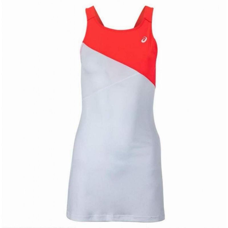 ASICS Club Dress White Diva Pink Talla M