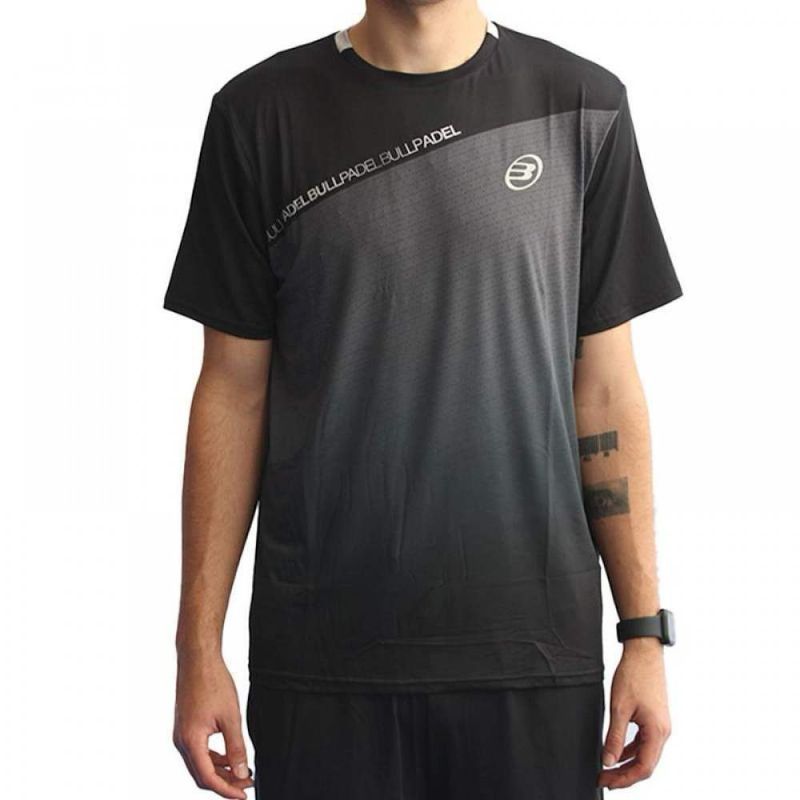Camiseta Bullpadel Summit Negro Talla L