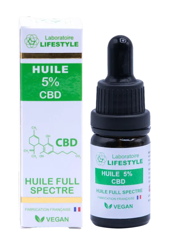Huile CBD 5% Lifestyle 10mL DE COLLECTION