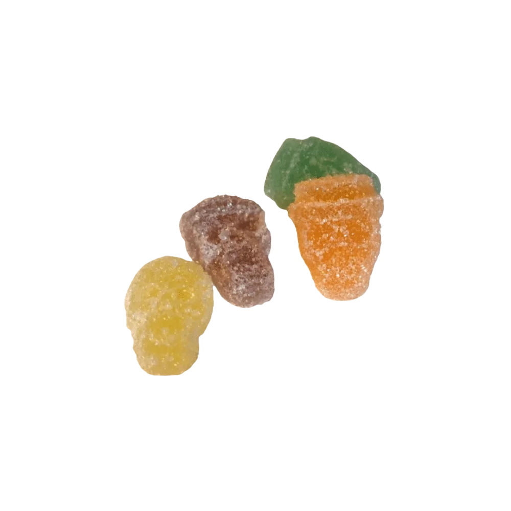 Gummies au CBD Tête de mort
