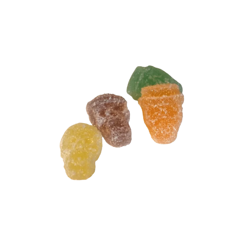 Gummies au CBD Tête de mort
