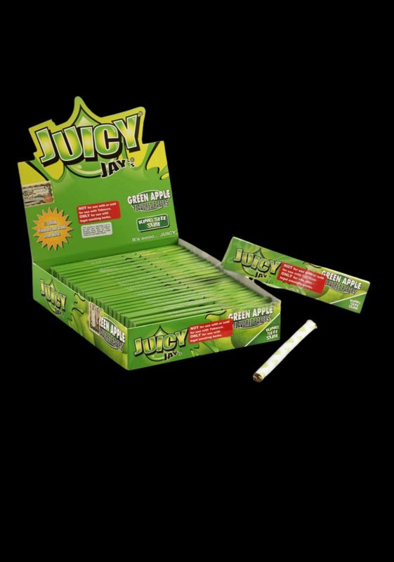 Feuilles à rouler Juycy Jay green apple
