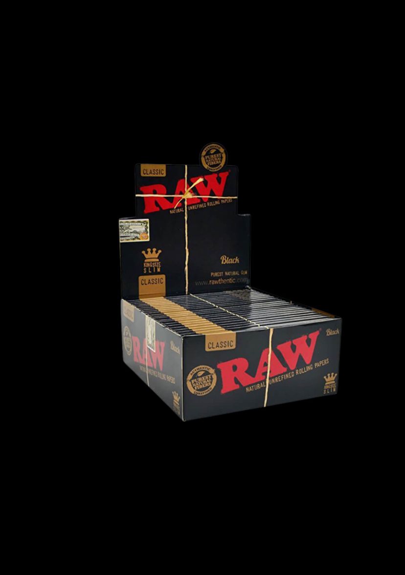 Feuilles à rouler Raw black KS slim