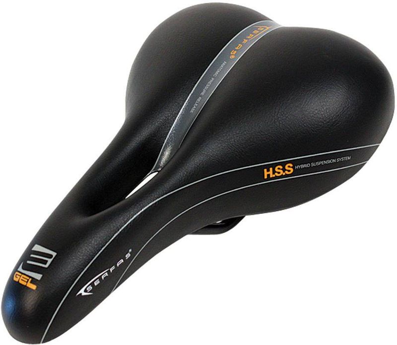 7-24 E-GEL HYBRID SADDLE W/ELASTOMERS W/CUTOUT