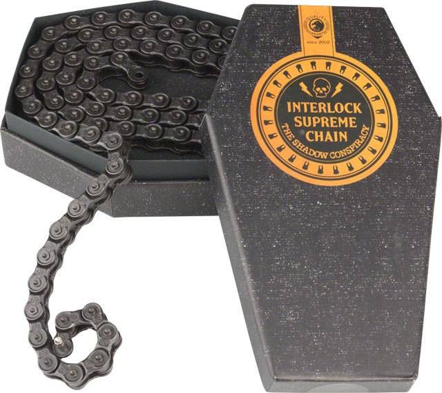 7-24  The Shadow Conspiracy Interlock Supreme Half Link Chain Black