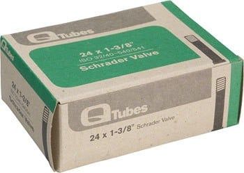 1-21 Q-Tubes 24&quot; x 1-3/8&quot; Schrader Valve Tube 124g *Low Lead Valve*