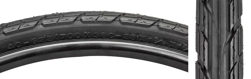 4-22  TIRE SUNLT 700x38 BK/BK EUROTOUR K198 WIRE