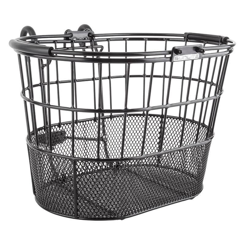 11-22  BASKET SUNLT FT WIRE/MESH OVAL L/O STD BK w/BRACKET