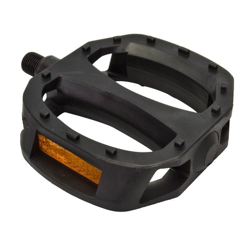 6-25 PEDALS SUNLT PLATFORM NYLON 1/2in BLK