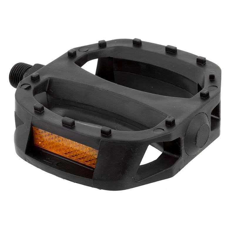 9-24 JBI PEDALS SUNLT PLATFORM NYLON 9/16 BLK
