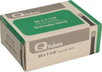 5-21 Q-Tubes 24&quot; x 1-1/8&quot; Schrader Valve Tube 94g *Low Lead Valve*