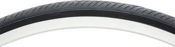 6-21  Vee Rubber Smooth Road Tire: 27&quot; x 1-1/4&quot; Steel Bead Black