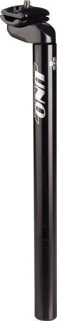 1-24 Kalloy Uno 602 Seatpost, 27.2 x 350mm, Black